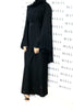 The Flare Sleeve Closed Abaya - Black